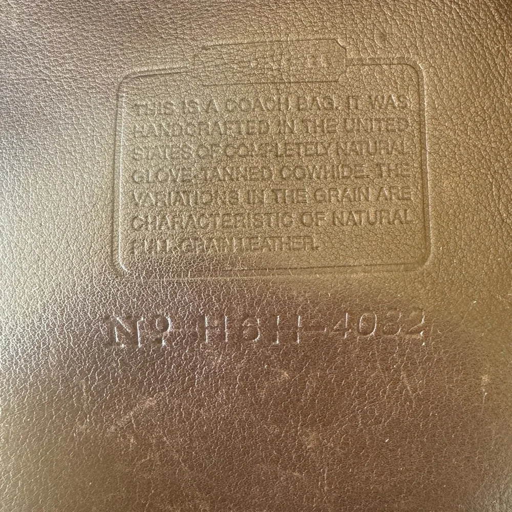 Vintage COACH Tote Bag